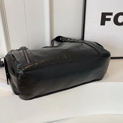 Slouchy Multi Pocket Shoulder Bag