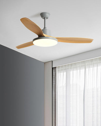 LED Ceiling Light with Reversible Fan