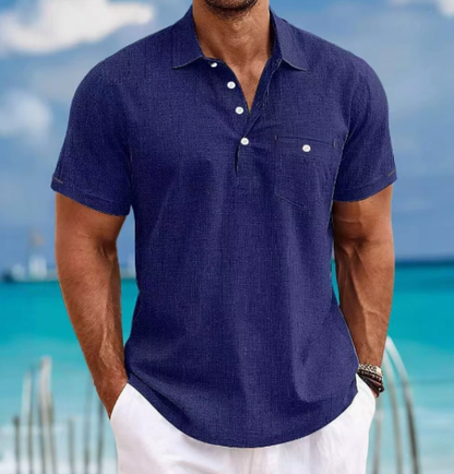 Collared Short Sleeve Shirt