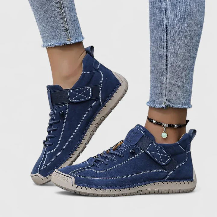 Women's Stitched Low Top Sneakers