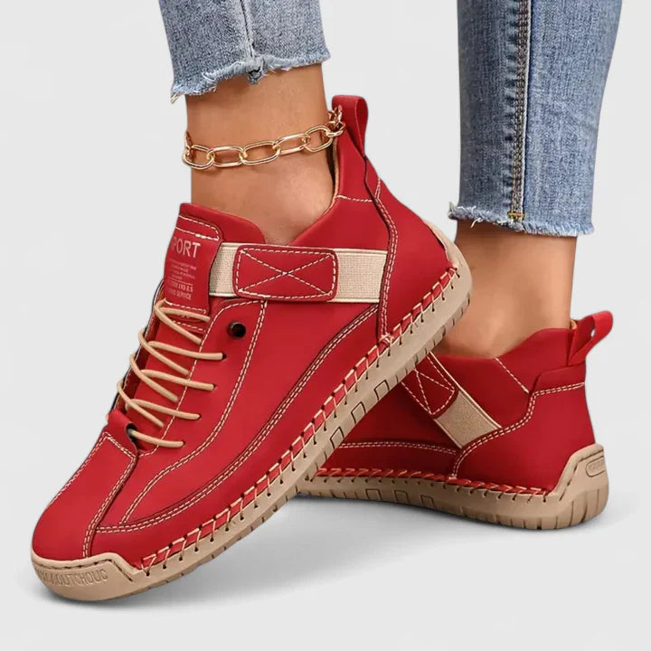 Women's Stitched Low Top Sneakers