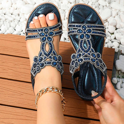 Open-Toe Slingback Sandals