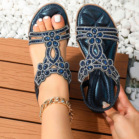 Open-Toe Slingback Sandals