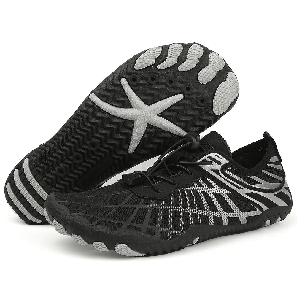 Non Slip Flexible Tread Sole Aqua Shoes