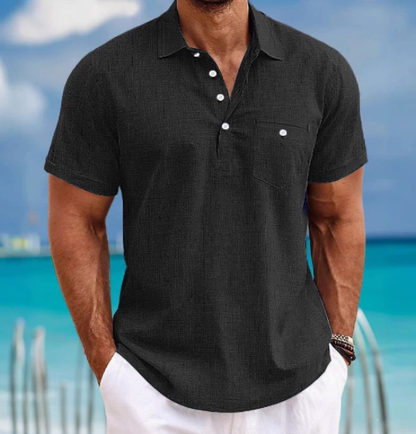 Collared Short Sleeve Shirt