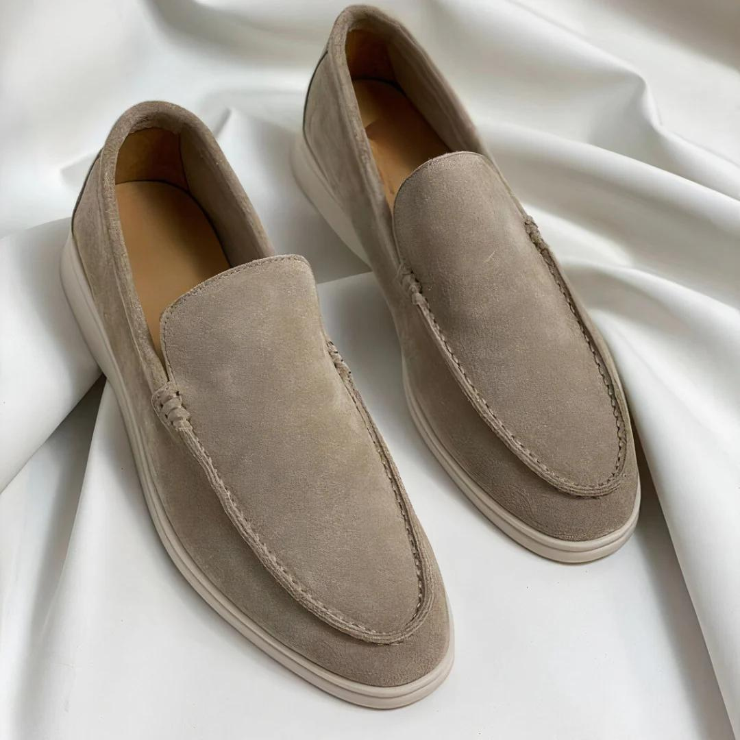 Round Toe Slip-On Men's Loafers