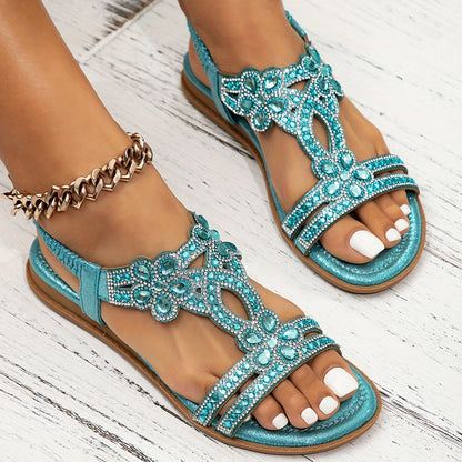 Open-Toe Slingback Sandals