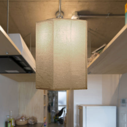 Ribbed Woven Pendant Lamp