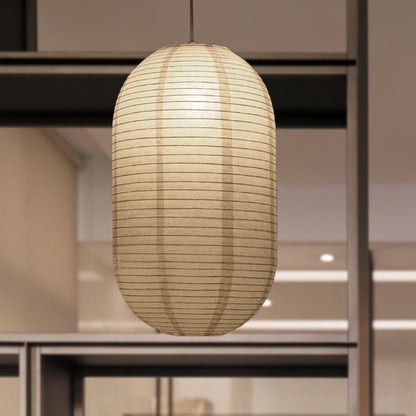 Ribbed Woven Pendant Lamp