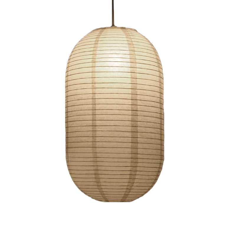 Ribbed Woven Pendant Lamp