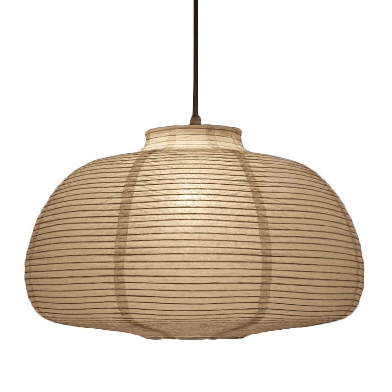 Ribbed Woven Pendant Lamp