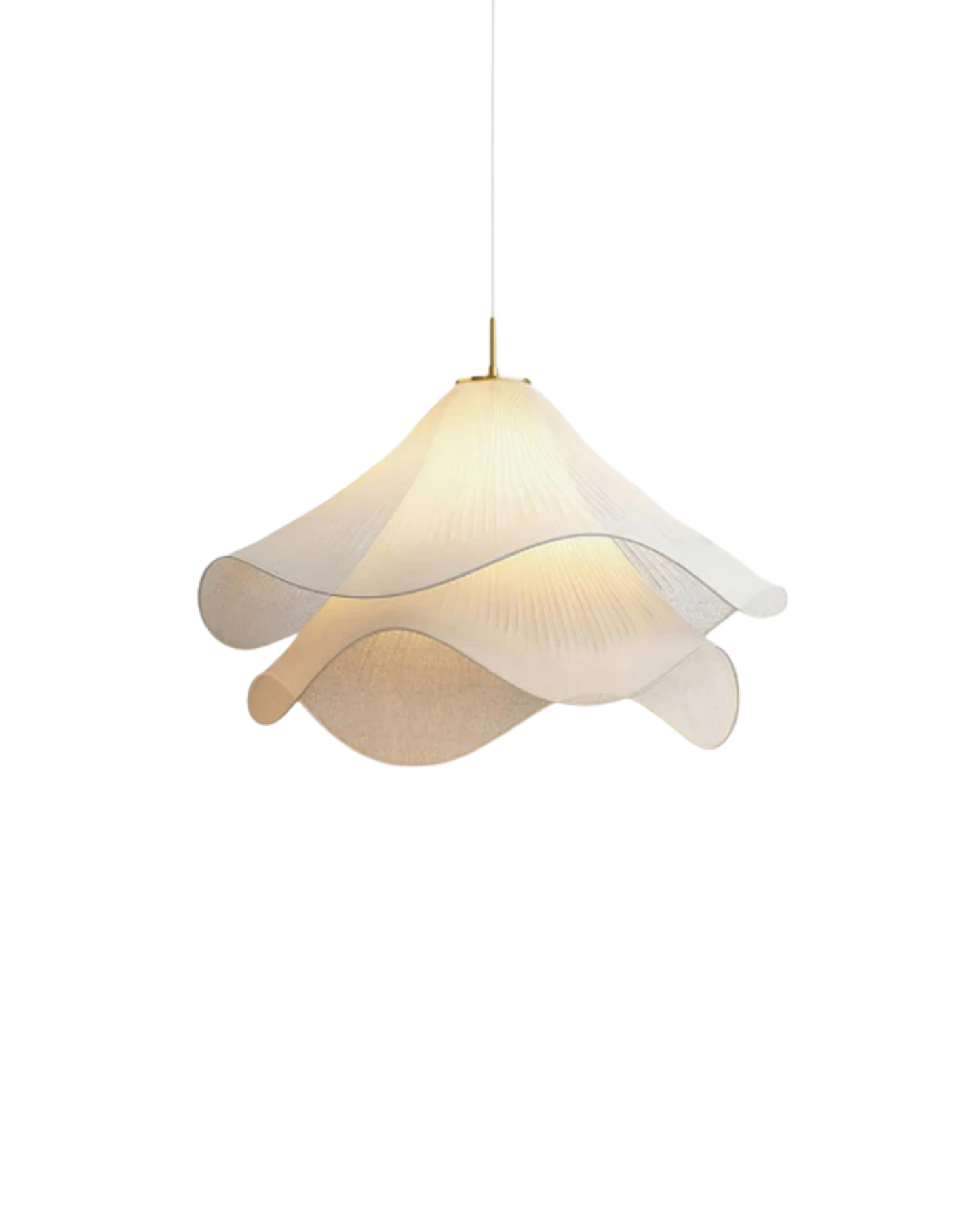 Layered Petal Pendant Lamp
