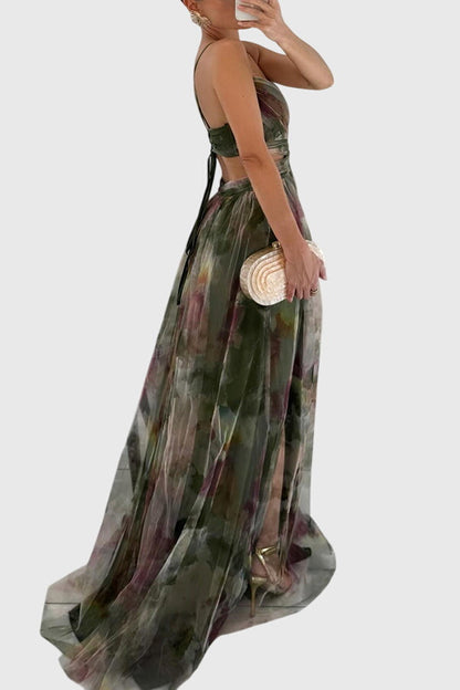 Ruched Flowy Dress
