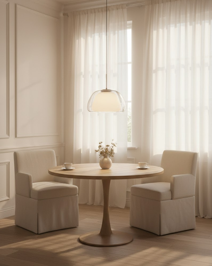 Translucent Encapsulated Dome Pendant Lamp