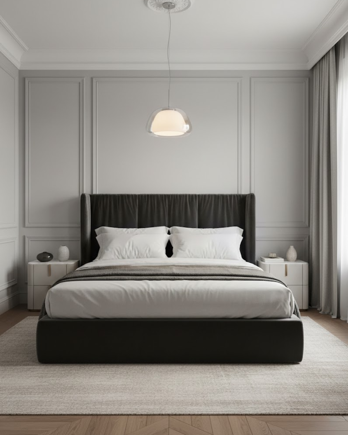 Translucent Encapsulated Dome Pendant Lamp