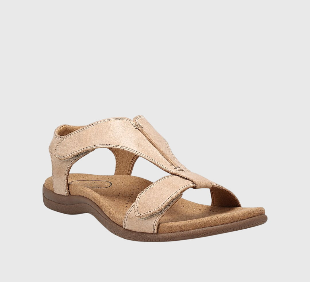 Adjustable T-Strap Sandals
