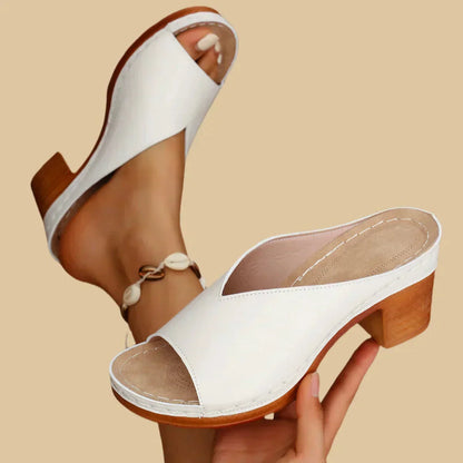Slip On Chunky Sole Sandals