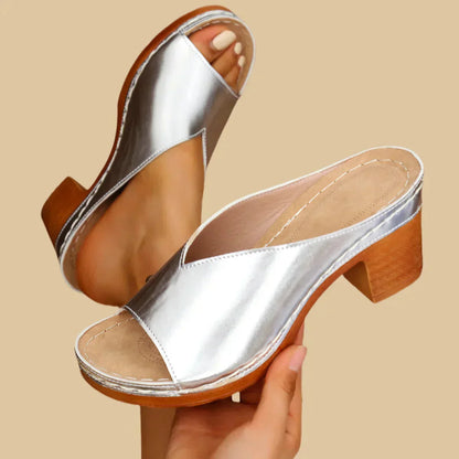 Slip On Chunky Sole Sandals