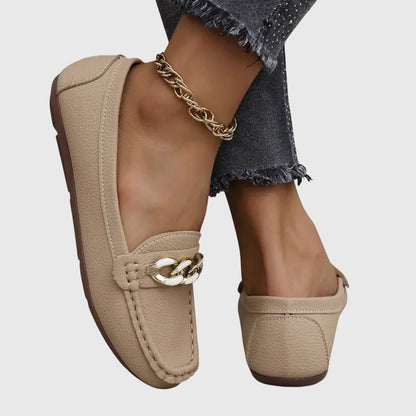 Round Toe Slip On Loafers
