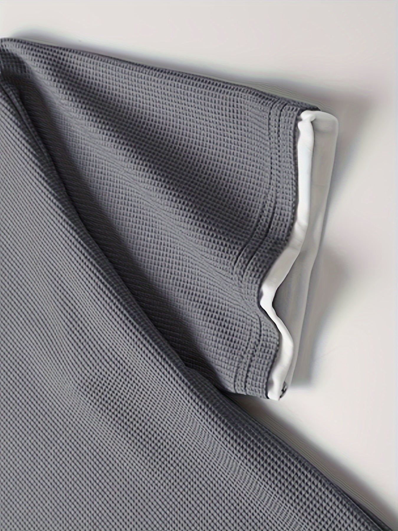 Crew Neck Textured Drawstring Pocketed Set