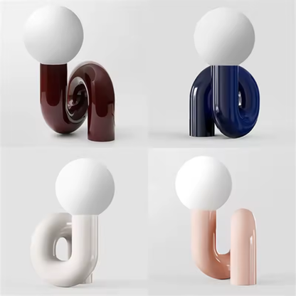 Luminous Pearlescent Table Lamp | Ambient