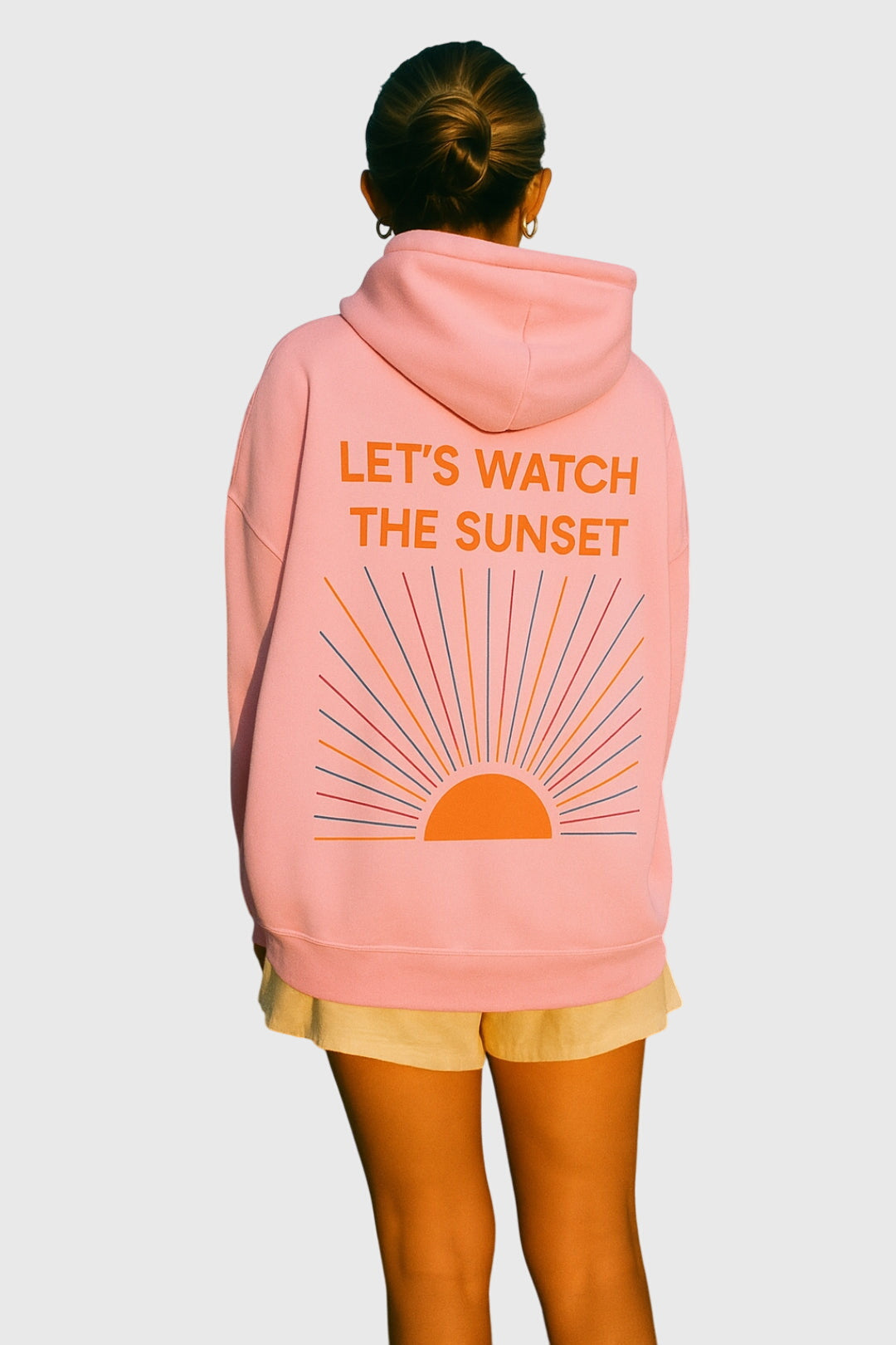 Graphic Print Zip-Up Hoodie Jacket For Women