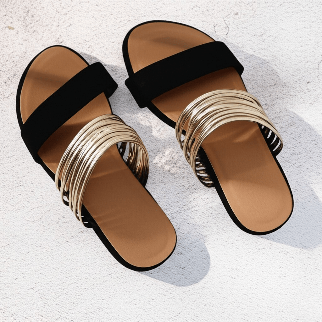 Open Toe Multi Strap Sandals