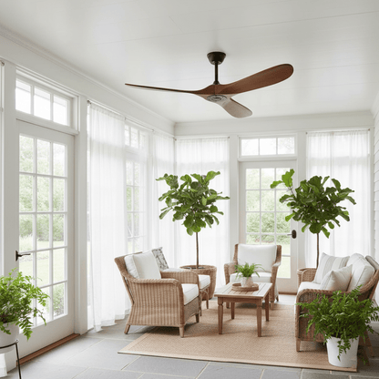 Aerodynamic Indoor Ceiling Fan