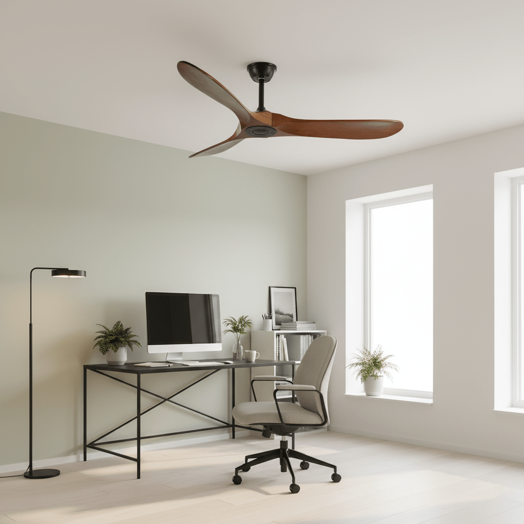 Aerodynamic Indoor Ceiling Fan