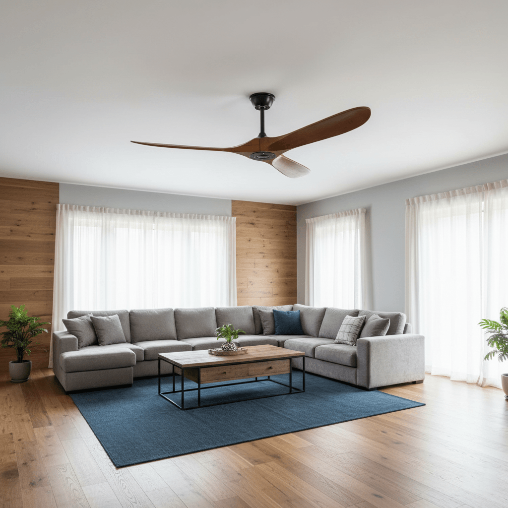 Aerodynamic Indoor Ceiling Fan
