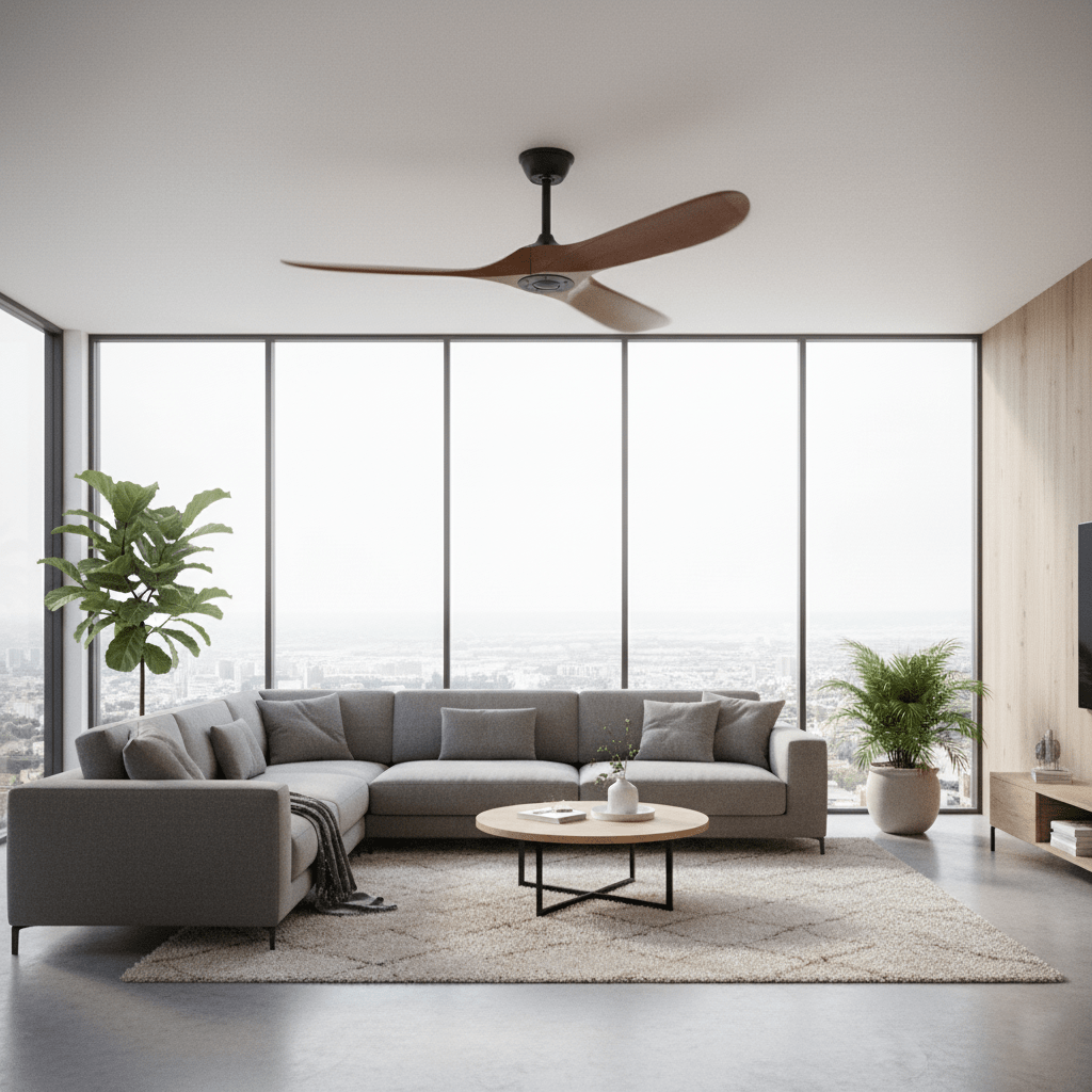 Aerodynamic Indoor Ceiling Fan