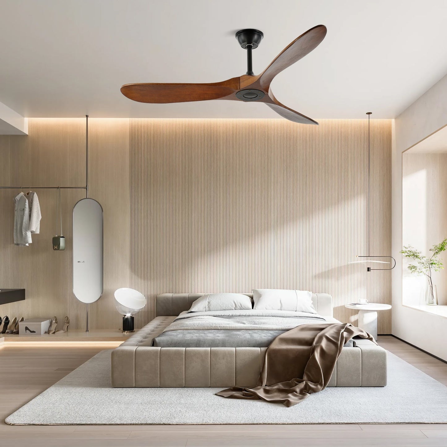 Aerodynamic Indoor Ceiling Fan