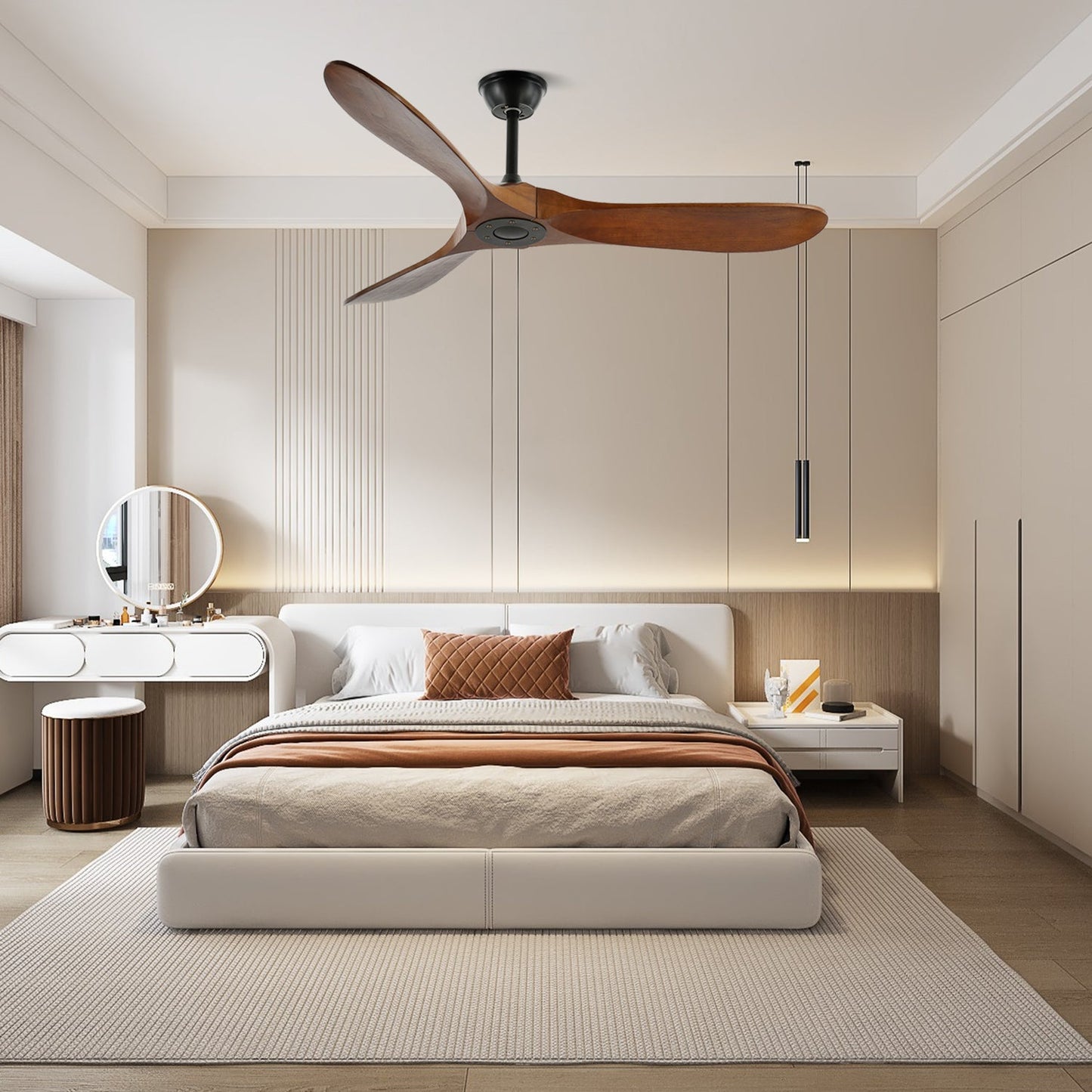 Aerodynamic Indoor Ceiling Fan