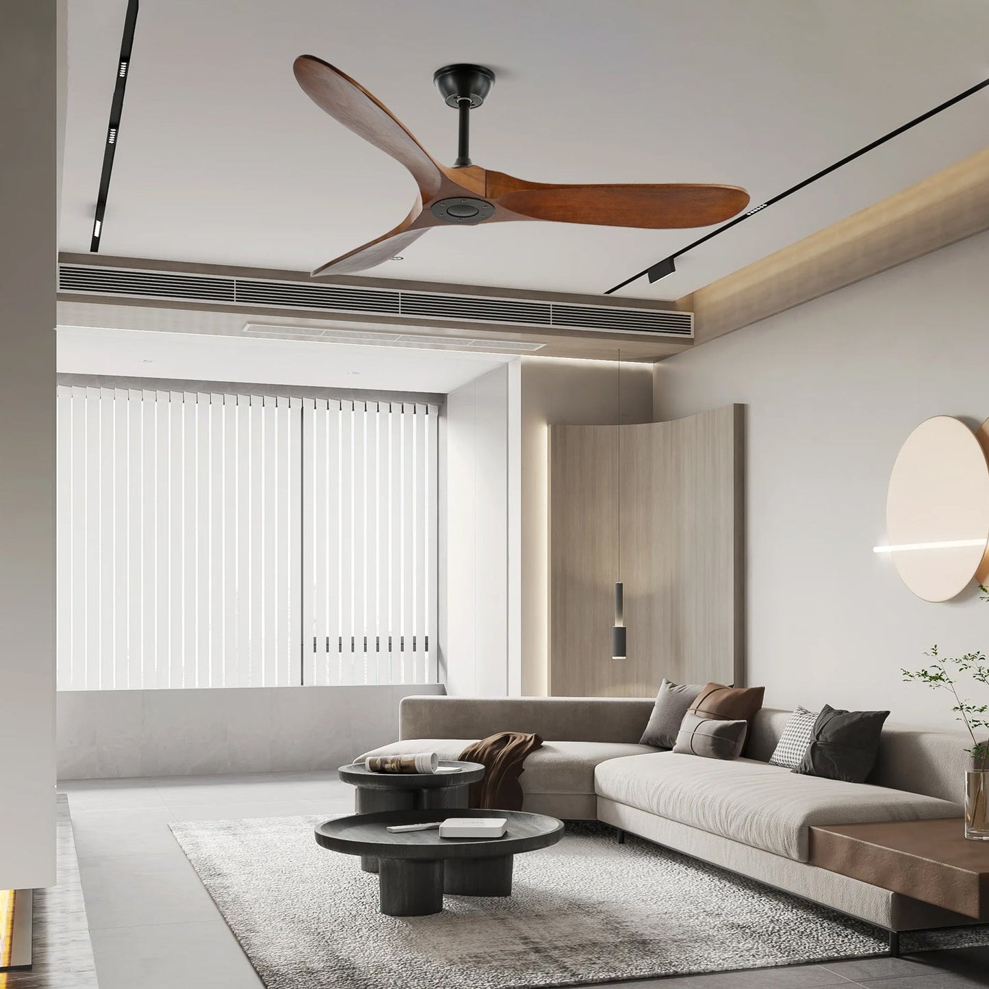 Aerodynamic Indoor Ceiling Fan