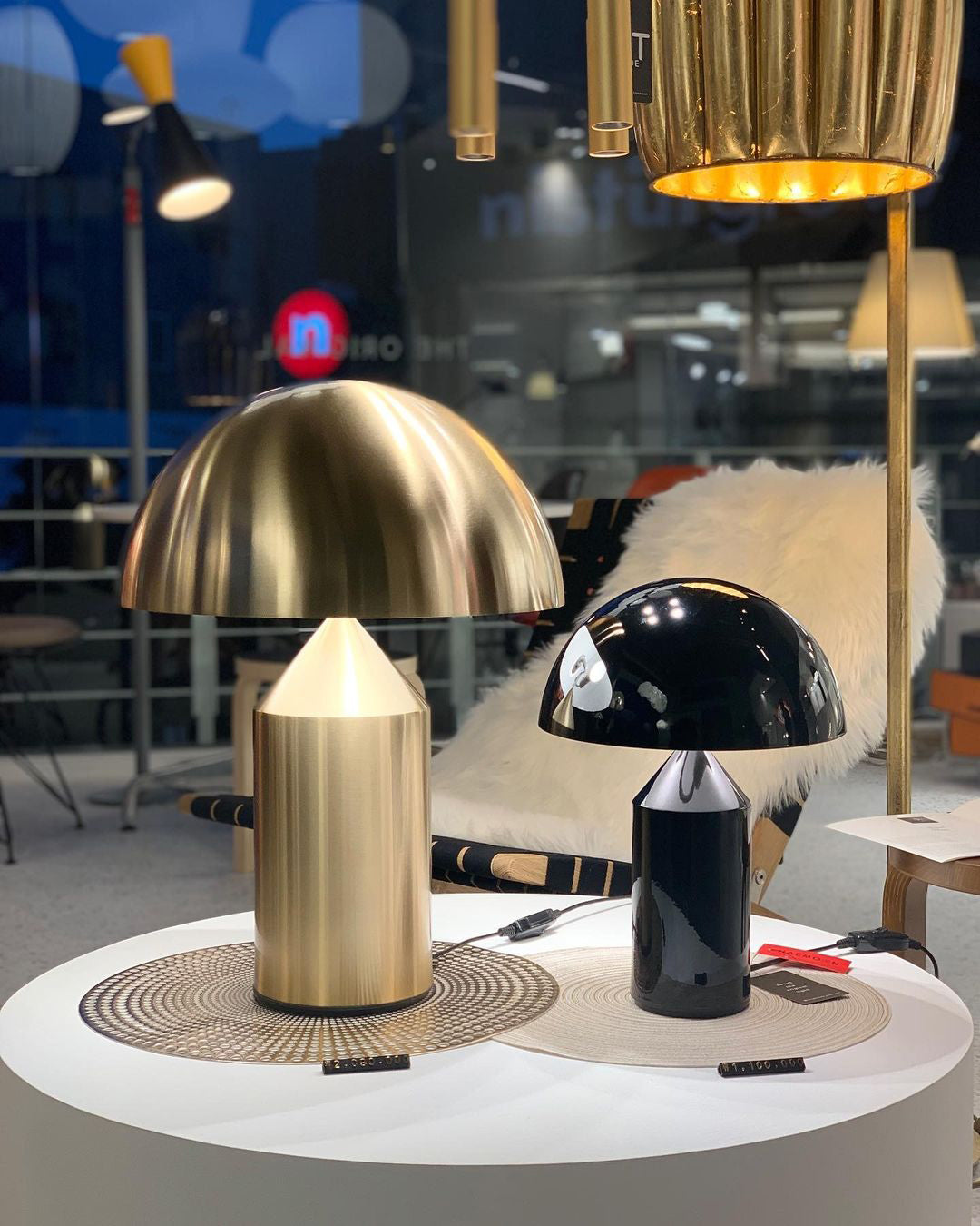 Dome Shade Table Lamp