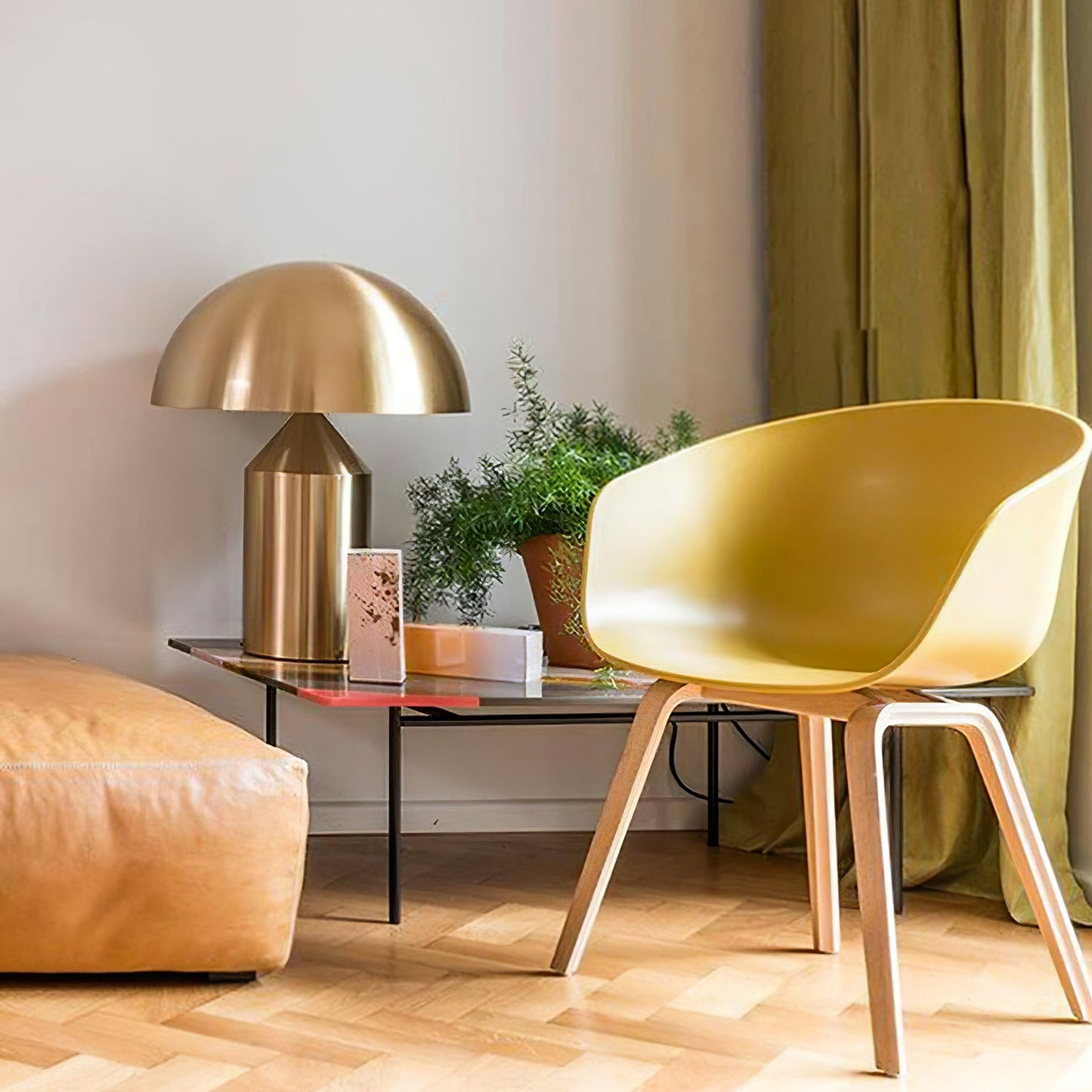 Dome Shade Table Lamp