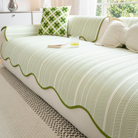 Sofa Cover with Shell Edge