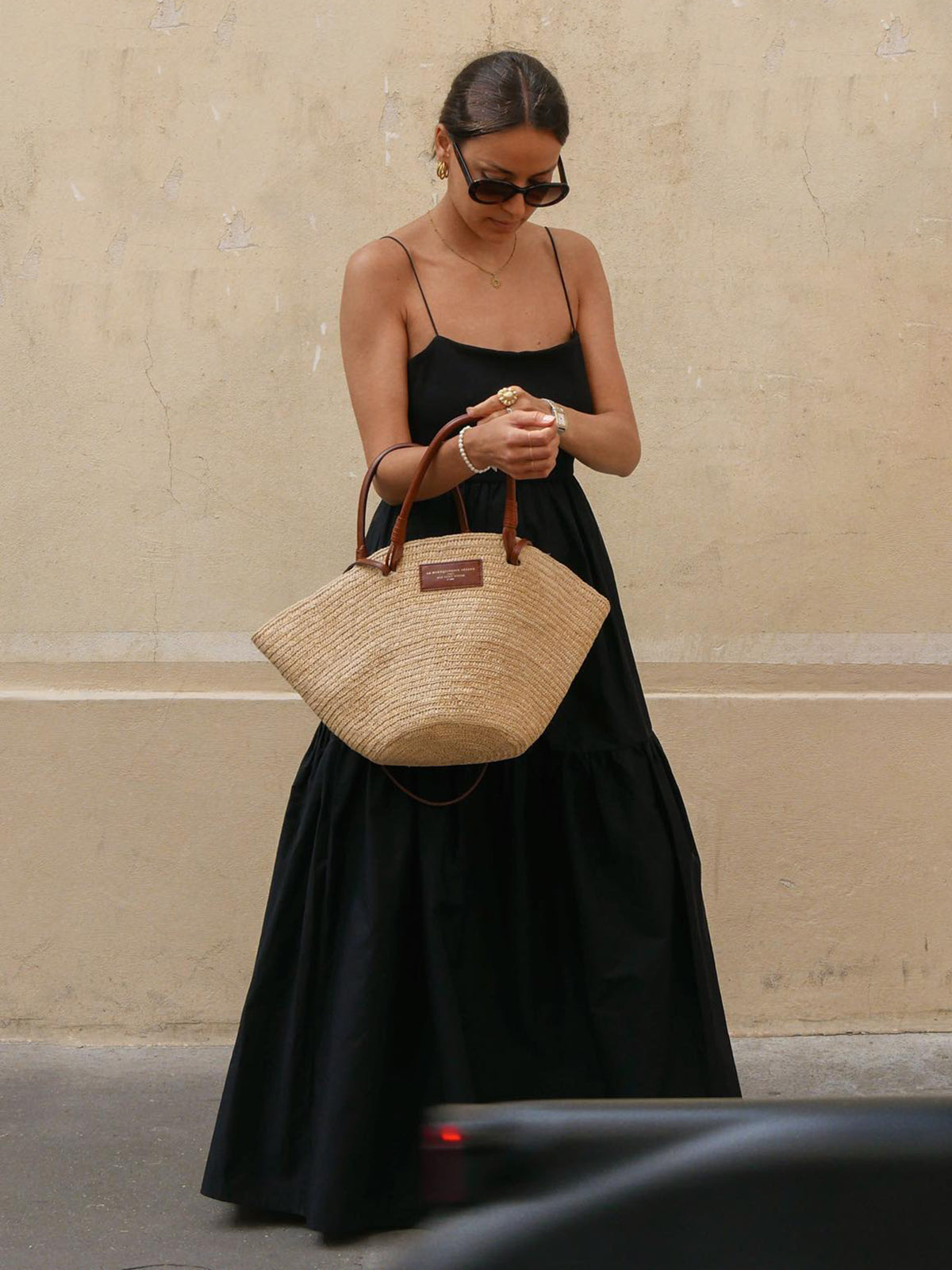 Sleeveless Spaghetti Strap Open Back Tiered Maxi Dress