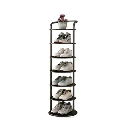 Slim Multi-Level Shoe Rack