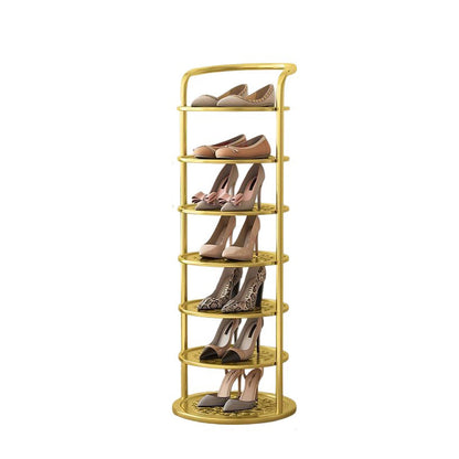 Slim Multi-Level Shoe Rack