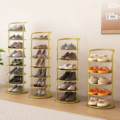 Slim Multi-Level Shoe Rack