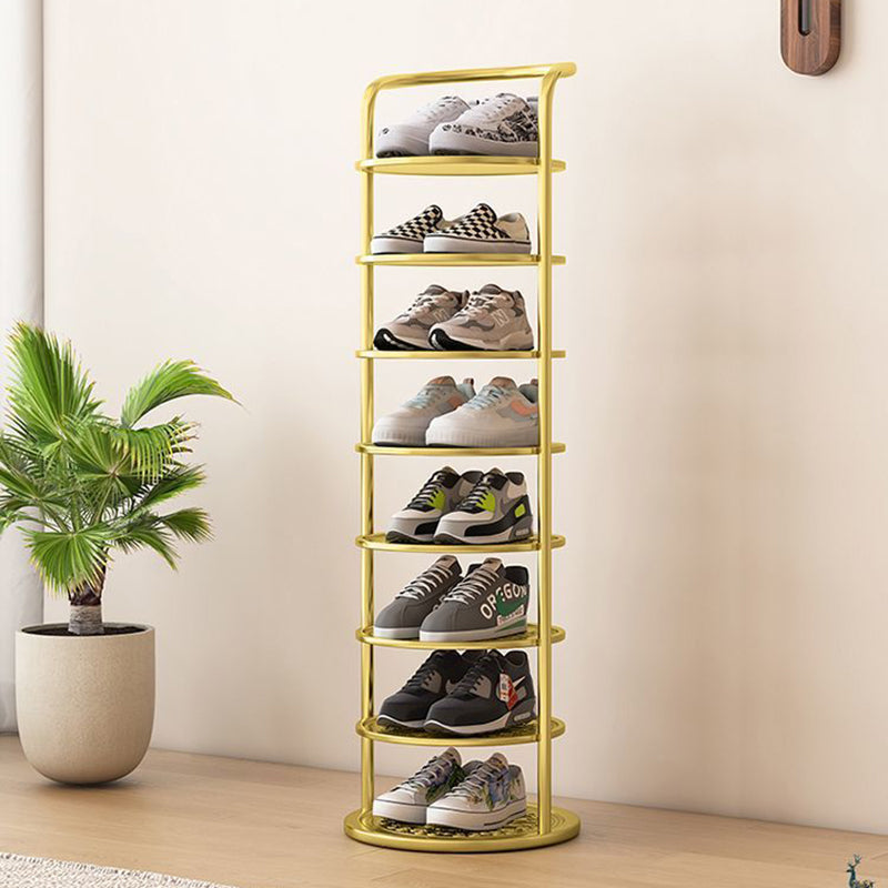Slim Multi-Level Shoe Rack