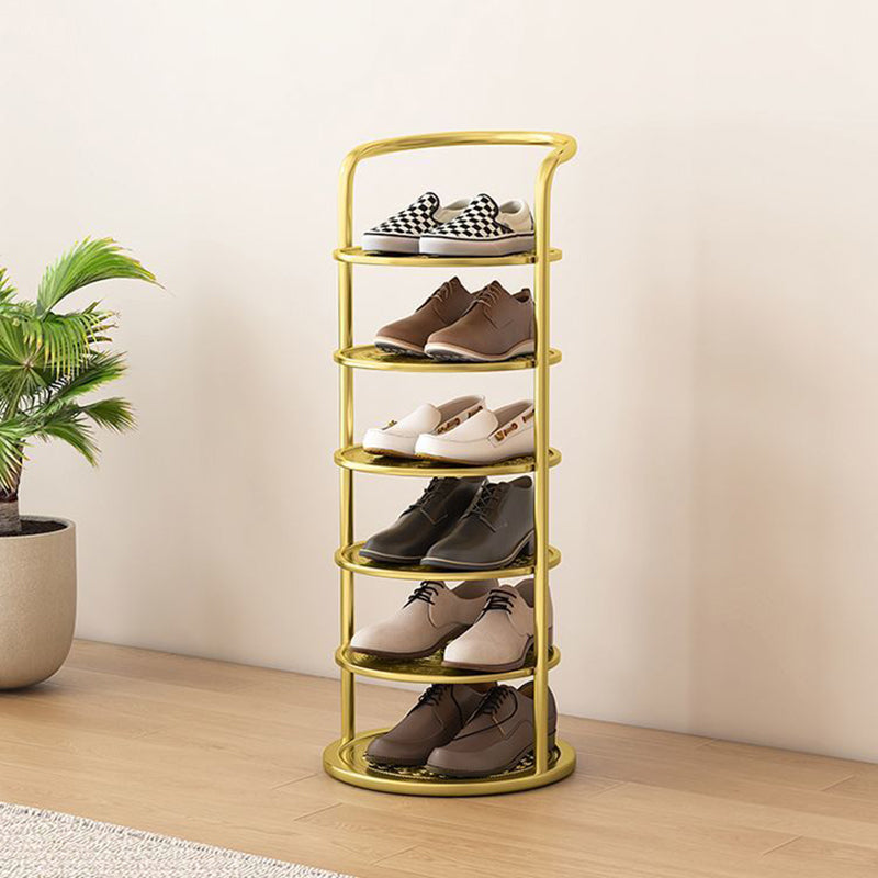 Slim Multi-Level Shoe Rack