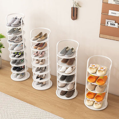 Slim Multi-Level Shoe Rack