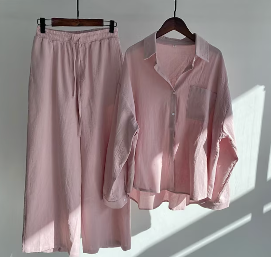 Oversized Relaxed Two Piece Set