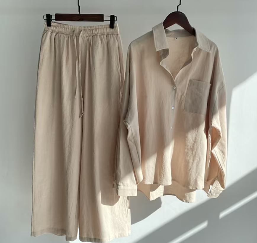 Oversized Relaxed Two Piece Set