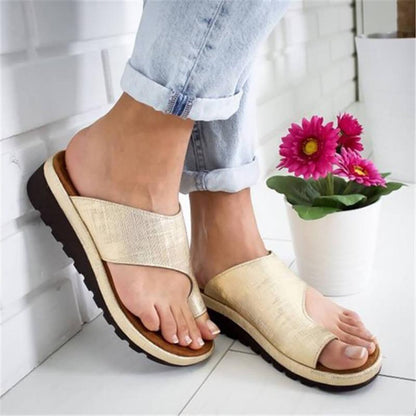 Asymmetrical Cutout Open Backless Ridged Platform Sandals