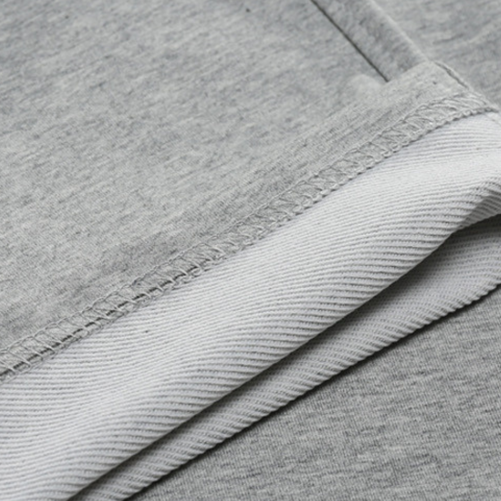 Drawstring Elastic Waist Straight Trouser