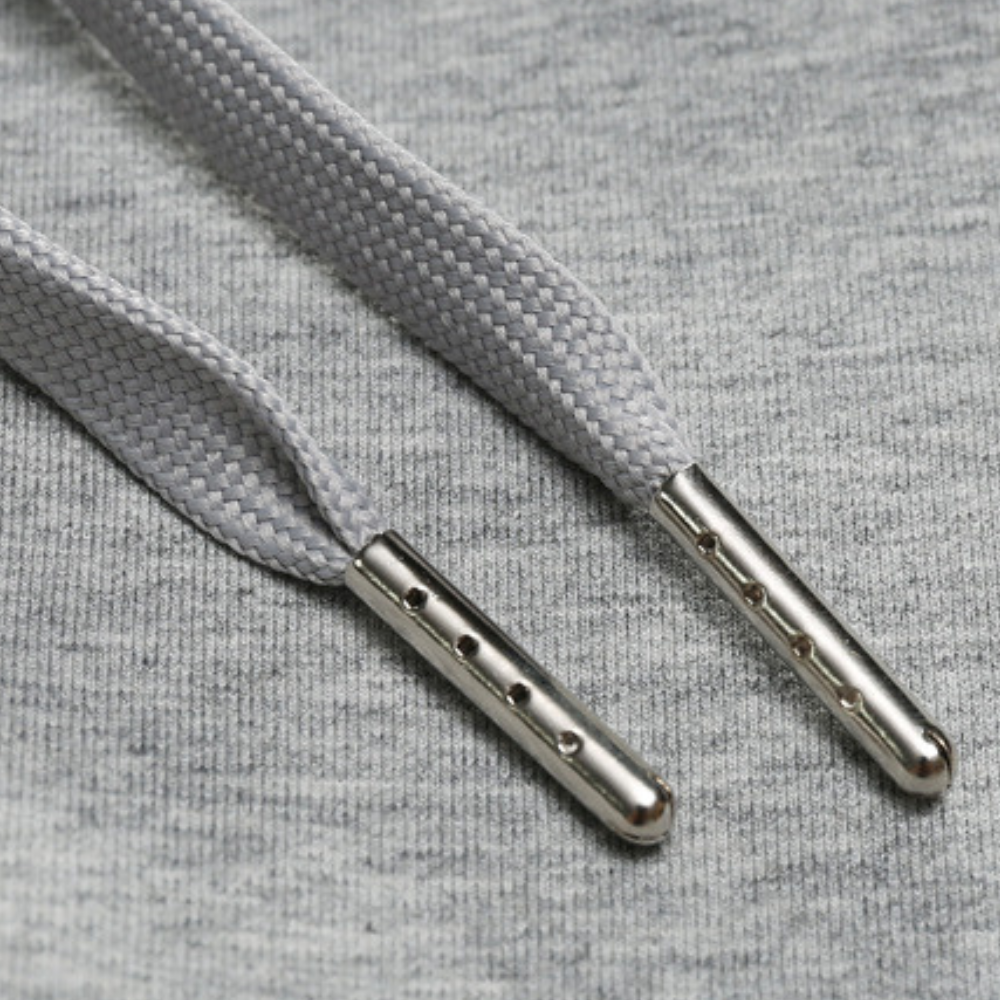 Drawstring Elastic Waist Straight Trouser