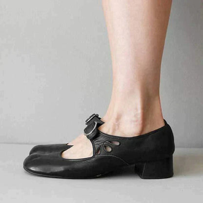 Buckle Strap Women's Shoes